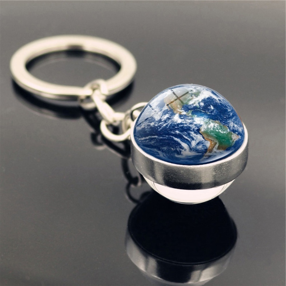 *CALISTA* Earth Design Fashion Keychain Ring